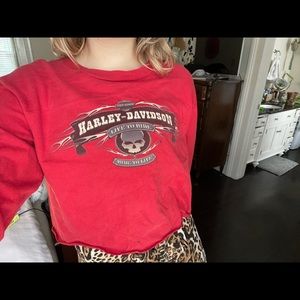 vintage harley davidson tee